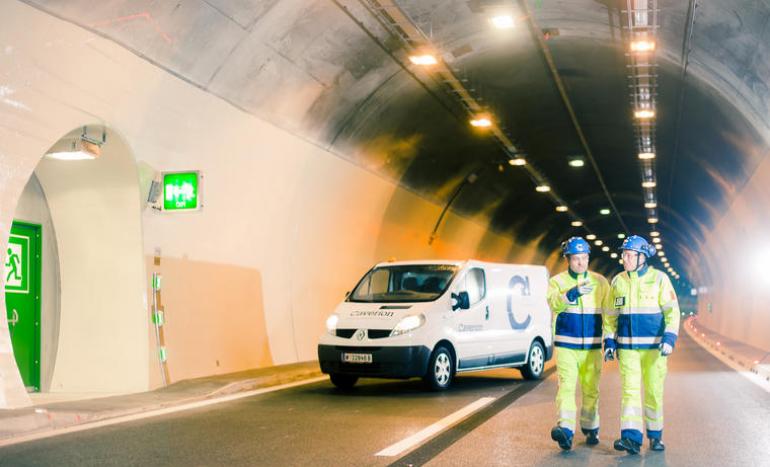 Caverion modernises the tunnel technology in Perjentunnel in Austria
