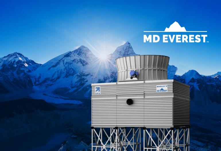 New Marley® MD Everestä Counterflow Cooling Tower’s Modular Design  Speeds Site Delivery and Installation, Allowing Process Cooling Plants  to be Operational and Productive Sooner