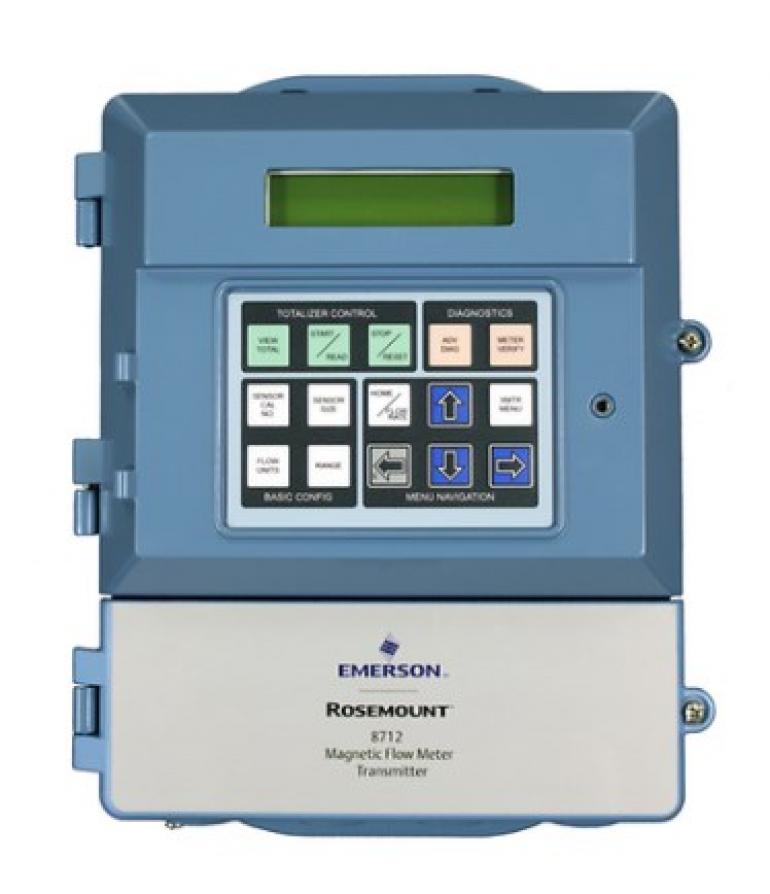 Emerson’s New Magnetic Flow Meter Transmitter Simplifies Installation, Maintenance and Operation