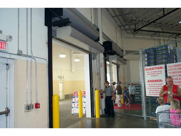 Ambient air curtain ARCHITECTURAL HIGH PERFORMANCE 10 Berner