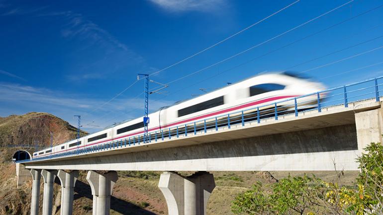 High-speed rail presents major opportunities for decarbonisation of transport