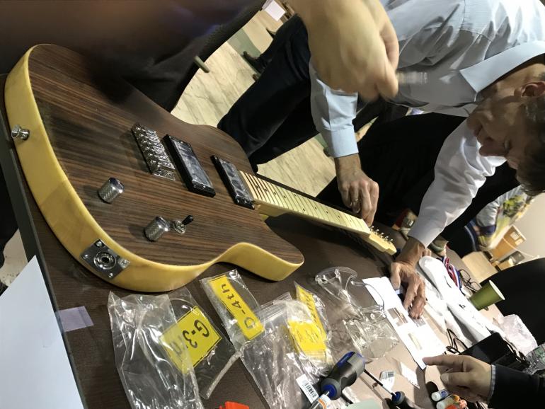 Daikin America Orangeburg NY Builds and Donates Guitars to YMCA of Rockland