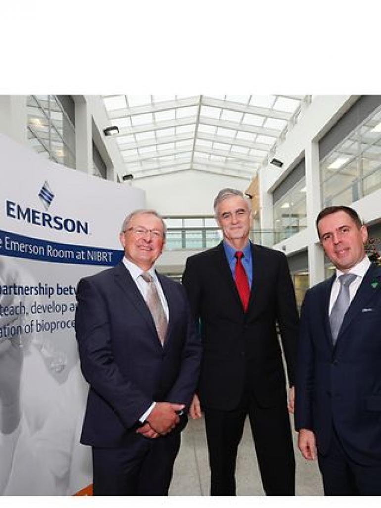 Emerson Collaborates with NIBRT to Help Upskill Ireland’s Biopharma Workforce