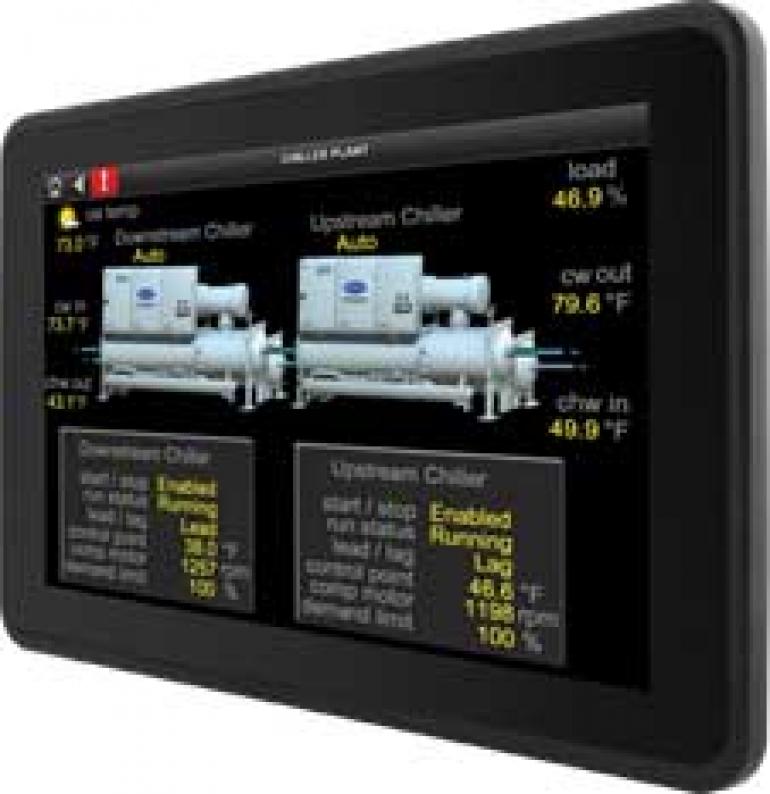 Carrier Introduces New Touchscreen Displays for the i-Vu® Building Automation System