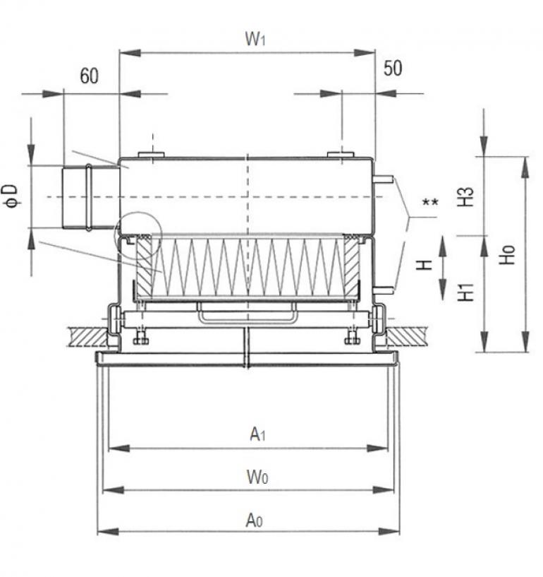 Filter Box HFB-092 GMC AIR - 1