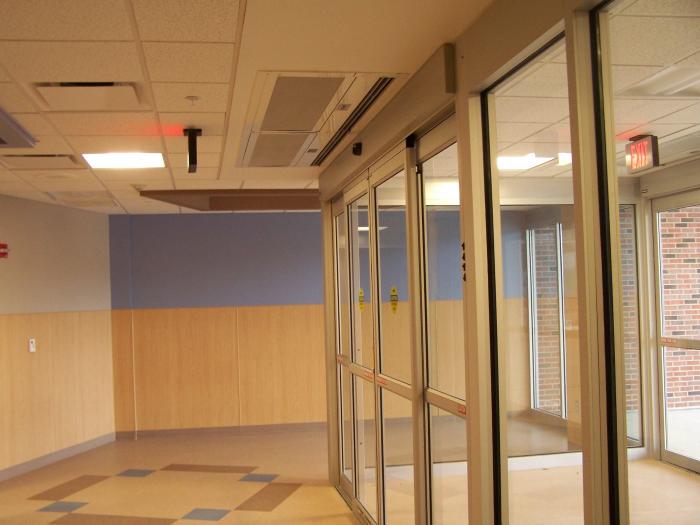 Electric air curtain ARCHITECTURAL RECESSED 12 Berner