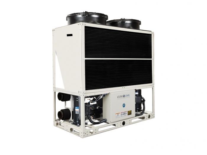 Packaged air cooled chiller, heat pump or heat recovery UCA Climacool