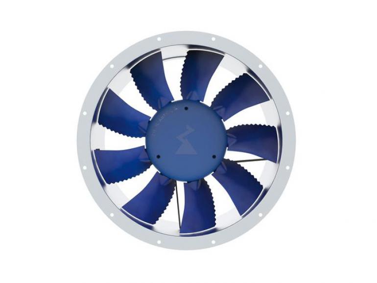 Axial fans MAXvent owlet ZIEHLABEGG AeroVentic