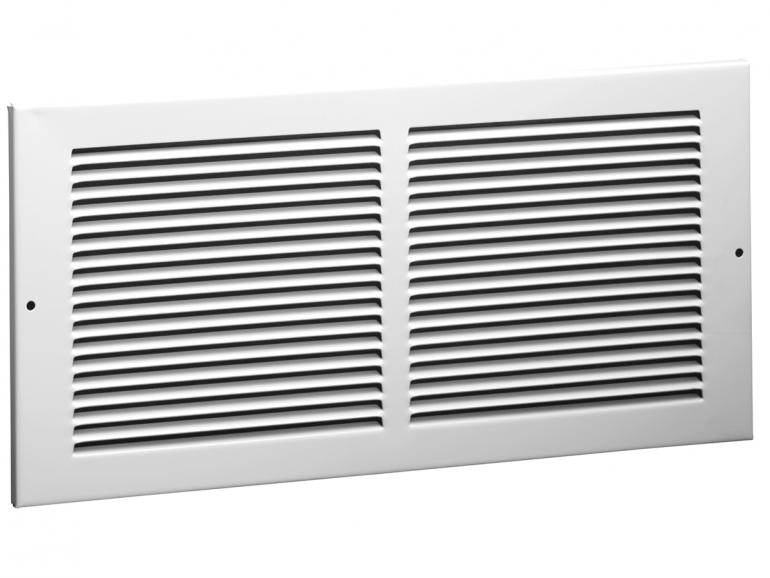 Steel/Aluminum Return Air Grille, 1/3