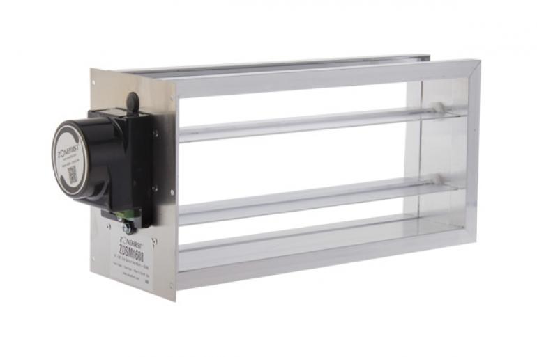 Dampers ZDSM – Side Mount Rectangular Power Open/Close ZONEFIRST ...