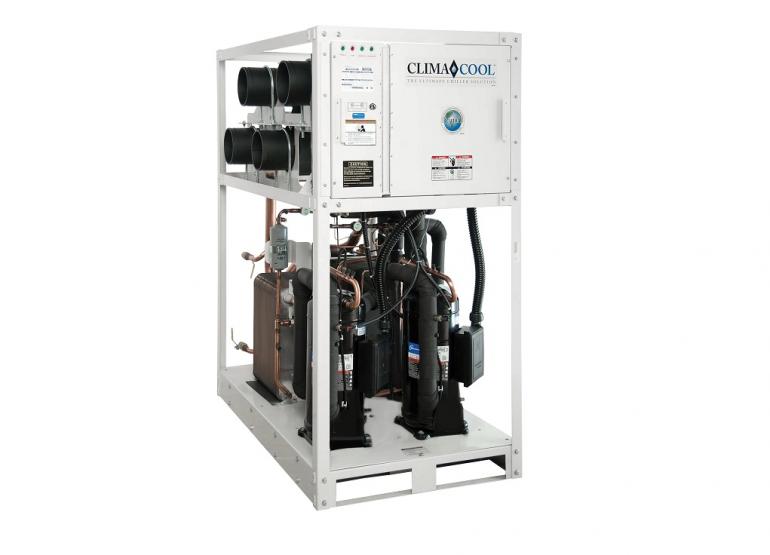 Modular water cooled chiller UCW Climacool AeroVentic